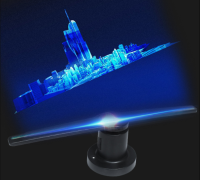 Holographic 3D Projector Wi-Fi Fan Digital FH-422 Fan Hologram 42cm US F3 SD/ISO