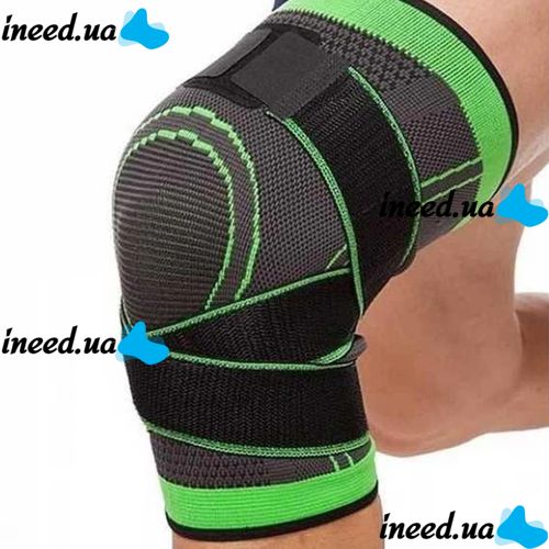 Эластичный бандаж коленного сустава Knee Support WN-26 Фиксатор колена, Наколенник компрессионный для защиты суставов Supretto Двигайся легко
