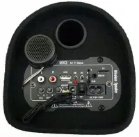 Car Active Bluetooth Subwoofer Barrel ZPX ZX-12SUB 1200W 12" inch with Built-in Amplifier and Remote control, Car Speaker sub in the car