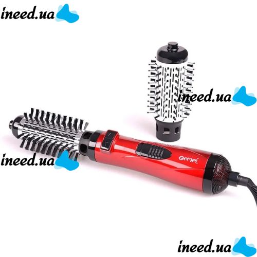 Rotating hair dryer Brush Gemei GM-4829, air styler for styling and drying hair, curling comb