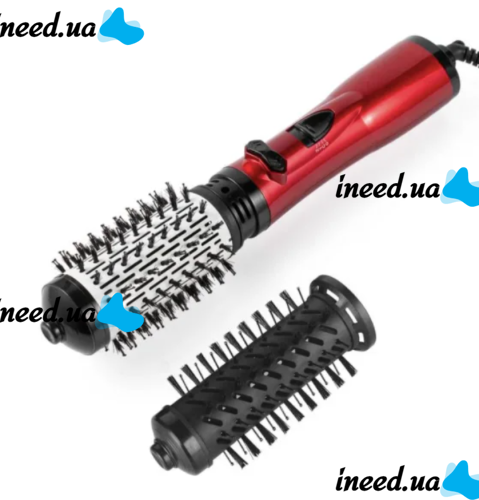 Rotating hair dryer Brush Gemei GM-4829, air styler for styling and drying hair, curling comb