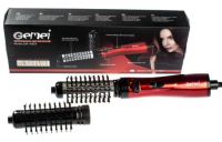 Rotating hair dryer Brush Gemei GM-4829, air styler for styling and drying hair, curling comb