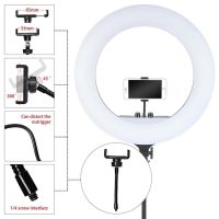 Ring LED Lamp Ring Fill Light RL-18 55W with Remote Control and Bag 46 cm 18" without tripod Professional Studio LED, m-45 45 cm