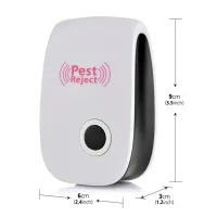 Ultrasonic Insect and Rodent Repeller Electronic Pest Reject Repeller device for killing mice cockroaches, mosquitoes device in the socket