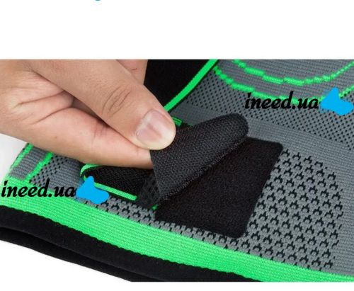 Эластичный бандаж коленного сустава Knee Support WN-26 Фиксатор колена, Наколенник компрессионный для защиты суставов Supretto Двигайся легко