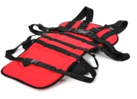 Child Frameless car seat Multi Function Car Cushion Red, Universal car seat for a child in a car up to 25 kg, Comfortable car seat