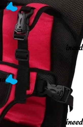 Child Frameless car seat Multi Function Car Cushion Red, Universal car seat for a child in a car up to 25 kg, Comfortable car seat