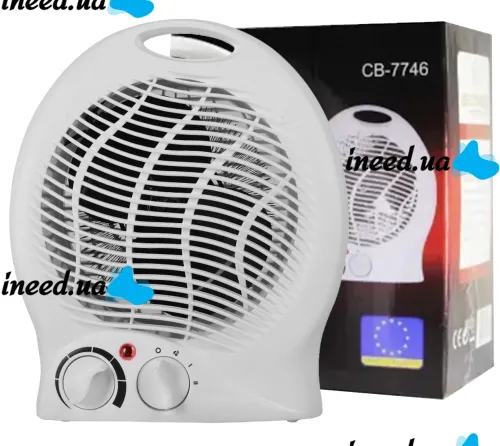 Electric fan heater, blower Crownberg CB 7746 2000W