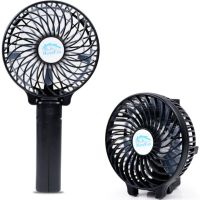 Ручний міні вентилятор Handy Mini Fan WX - 6508 USB акумуляторний настільний вентилятор трансформер зі складною ручкою і знімним акумулятором