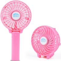 Ручний міні вентилятор Handy Mini Fan WX - 6508 USB акумуляторний настільний вентилятор трансформер зі складною ручкою і знімним акумулятором