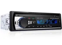 Universal Bluetooth Pioneer JSD-520 Bluetooth Car stereo player with USB and SD, Car stereo player with remote control in the car Black