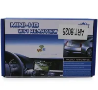 Беспроводная автомобильная камера заднего вида Globus GPS GL-Wi1 с Wi-Fi модулем, WIFI HD видеокамера 8025 с креплением бабочка для автомобиля