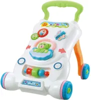 Children's Educational Walker Wheelchair Qichun Toys 696-R15 2in1, Children's Walker Children Music Walker on Wheels with Musical Effects for Children