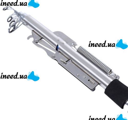 Self-tapping Fishing Rod Supretto TurboFish 2.7 meters, Spinning Automatic Fishing Rod King of Fishing Fishergoman