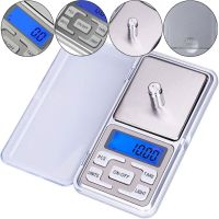 Pocket Jewelry Electronic Scales 0.01 - 500g Domotec MS-1728A with LCD Display, Portable Compact Digital Scales with Backlight 500g