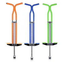 Children's jumper Grasshopper on a spring Street Hit Pogo Stick, Jumping stick for children, Jumping simulator jumping stick Pogo Stick for jumping up to 50 kg