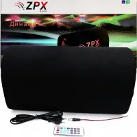Car Active Bluetooth Subwoofer Barrel ZPX ZX-12SUB 1200W 12" inch with Built-in Amplifier and Remote control, Car Speaker sub in the car