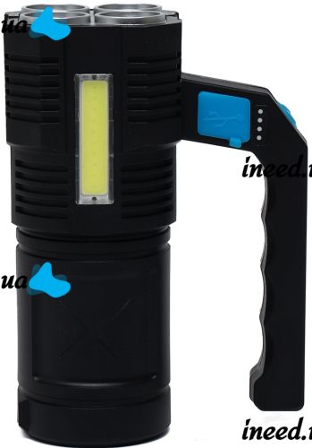 Портативный ручной фонарик X-Balog BL-X508 светодиодный аккумуляторный LED светильник, переносной фонарь прожектор для кемпинга 4 режима с USB