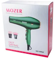 Професійний фен Mozer MZ-9952 4000W для сушіння й укладання волосся, Електричний фен Мозер з холодним обдувом і 2 насадками 2 швидкості 3 режими