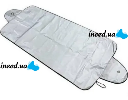 Двостороння накидка чохол на лобове скло автомобіля Winter Windshield Cover 150х70 см від снігу, сонця і льоду, автомобільний чохол від замерзання