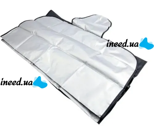 Двостороння накидка чохол на лобове скло автомобіля Winter Windshield Cover 150х70 см від снігу, сонця і льоду, автомобільний чохол від замерзання