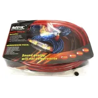 Базовый комплект проводов MDK 6GA 5 м 800W для установки сабвуфера и автомобильного усилителя, Набор кабелей для подключения автоакустики