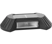 Настенный уличный фонарь прожектор Smart Solar Light JB-012 на солнечной батарее, Аккумуляторный светильник с солнечной панелью на стену JB012 Черный