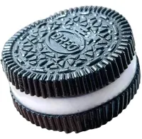Silicone Oreo Pinch Family 6cm Oreo Cookie Squish antistress toy with hand tufts, Taba Oreo Squishy cookie crinkle for kids