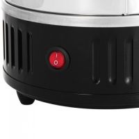 Vertical electric kebab maker Domotec MS-7781 1000W for 6 skewers Black electric kebab maker black