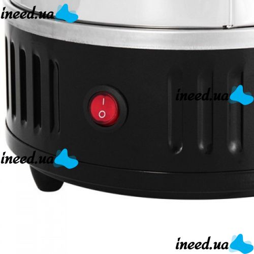 Vertical electric kebab maker Domotec MS-7781 1000W for 6 skewers Black electric kebab maker black