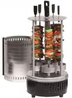 Vertical BBQ WX-8601 1000W Electric BBQ Shish kebab maker for 5 skewers Black Electric BBQ Shish kebab maker Black