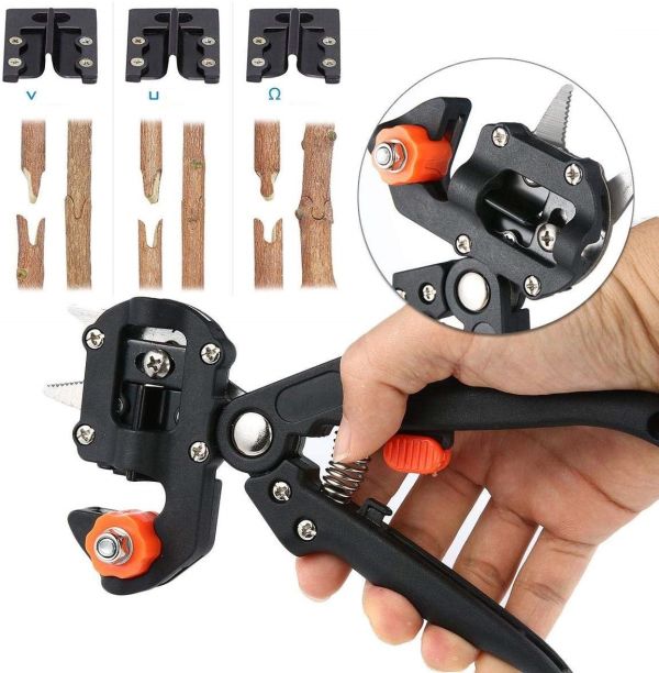 Grafting Pruner Titan Professional Grafting Tool SC-8201 with 3 Pruning Knives Belarusian for grafting