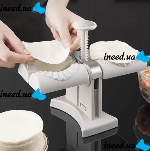 Double Manual Dumpling Machine for Dumpling Dumplings and Dumplings Dumpling Mold MA-24 Mold Machine with Automatic Double Head for Dough
