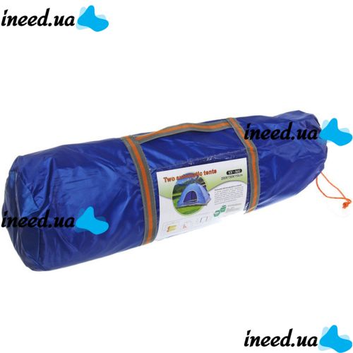 Намет Автоматичний Leomax LX - 1201 2-х місний Синій 200x150x110 см, туристичний, автомат, двомісний