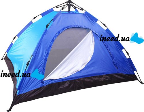 Намет Автоматичний Leomax LX - 1201 2-х місний Синій 200x150x110 см, туристичний, автомат, двомісний