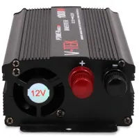 Автомобильный инвертор V-TEK PowerMaxx SSK-1000W 12V-220V, Авто преобразователь напряжения тока 12В 1000Вт от прикуривателя и аккумулятора Черный