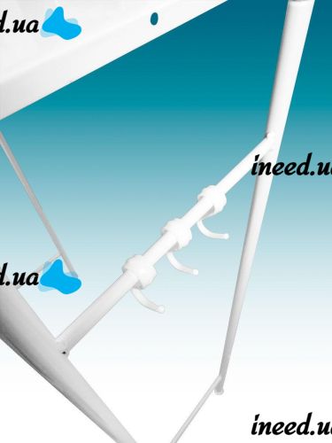 Стойка над унитазом Supretto Toilet Rack БЕЛАЯ TW-101 напольный стеллаж, полка, органайзер для хранения, этажерка WM-64