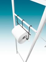 Стойка над унитазом Supretto Toilet Rack БЕЛАЯ TW-101 напольный стеллаж, полка, органайзер для хранения, этажерка WM-64
