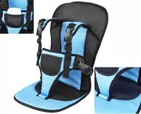 Child Frameless car seat Multi Function Car Cushion Blue, Universal car seat for a child in a car up to 25 kg, Comfortable car seat