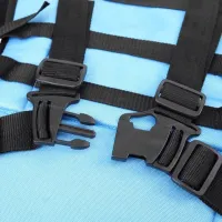 Child Frameless car seat Multi Function Car Cushion Blue, Universal car seat for a child in a car up to 25 kg, Comfortable car seat