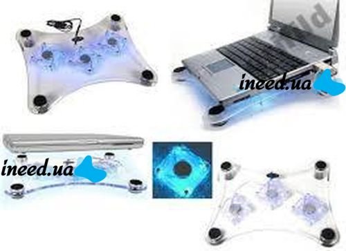 Охолоджуюча підставка для ноутбука кулер CoolerPad Laptor Notebook Cool Pad LSY-639