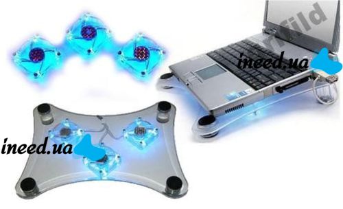 Охолоджуюча підставка для ноутбука кулер CoolerPad Laptor Notebook Cool Pad LSY-639