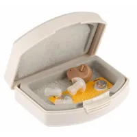 Xingma XM-900A Mini Hearing Aid with Storage Box Hearing Aid In-Ear Hearing Aid Battery Powered Sound Amplifier K-80