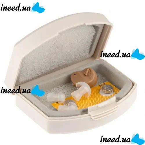 Xingma XM-900A Mini Hearing Aid with Storage Box Hearing Aid In-Ear Hearing Aid Battery Powered Sound Amplifier K-80