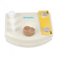 Xingma XM-900A Mini Hearing Aid with Storage Box Hearing Aid In-Ear Hearing Aid Battery Powered Sound Amplifier K-80