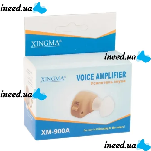 Xingma XM-900A Mini Hearing Aid with Storage Box Hearing Aid In-Ear Hearing Aid Battery Powered Sound Amplifier K-80