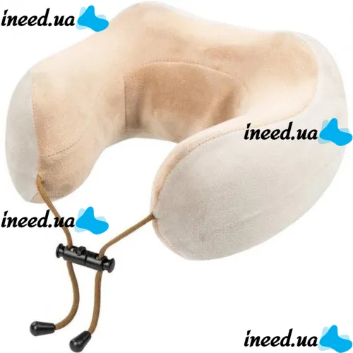 Беспроводная массажная подушка Gelius Smart Pillow Massager GP-PM001 для снятия усталости и напряжения шеи с подогревом и вибрацией на аккумуляторе