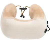Беспроводная массажная подушка Gelius Smart Pillow Massager GP-PM001 для снятия усталости и напряжения шеи с подогревом и вибрацией на аккумуляторе