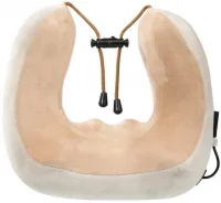 Беспроводная массажная подушка Gelius Smart Pillow Massager GP-PM001 для снятия усталости и напряжения шеи с подогревом и вибрацией на аккумуляторе