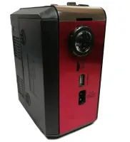 Golon RX-9133 rechargeable radio with flashlight and built-in SD player, USB, mains with battery, FM Radio Receiver Battery-powered speaker